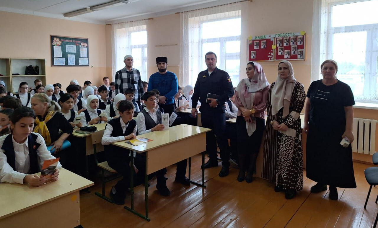 Разъяснительная  беседа МКОУ "Аджидадинская СОШ"