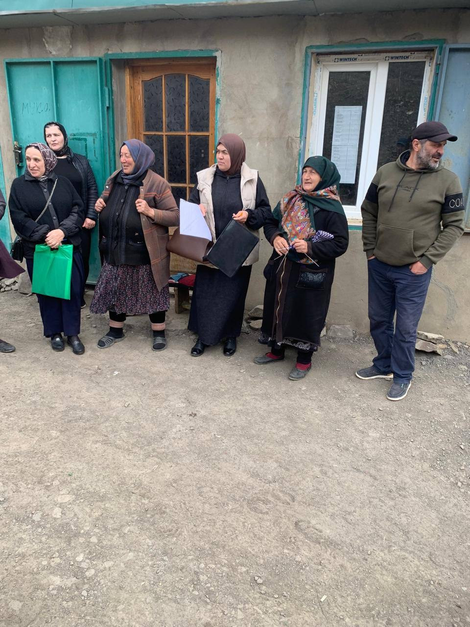 Подворный обход в с.Дылым