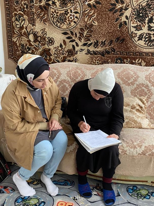 Оказание правовых услуг малоимущим семьям в с. Унты и Шулани.