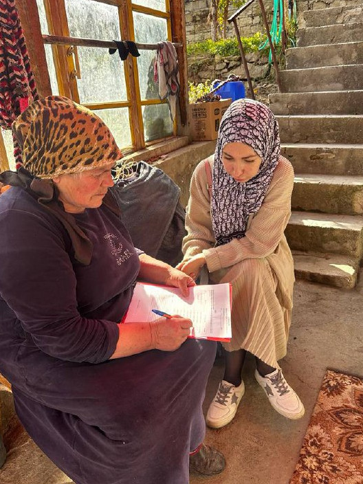 Выезд мобильной бригады в с. Бацада.