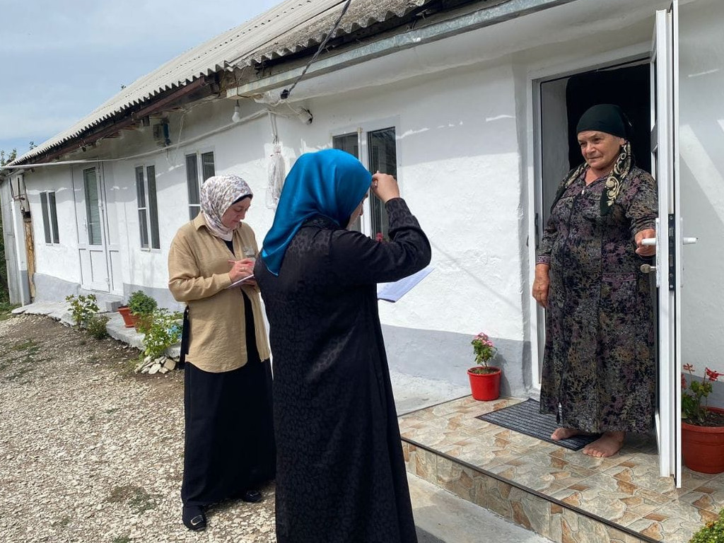 Выезд мобильной бригады в с.Буртунай и Алмак