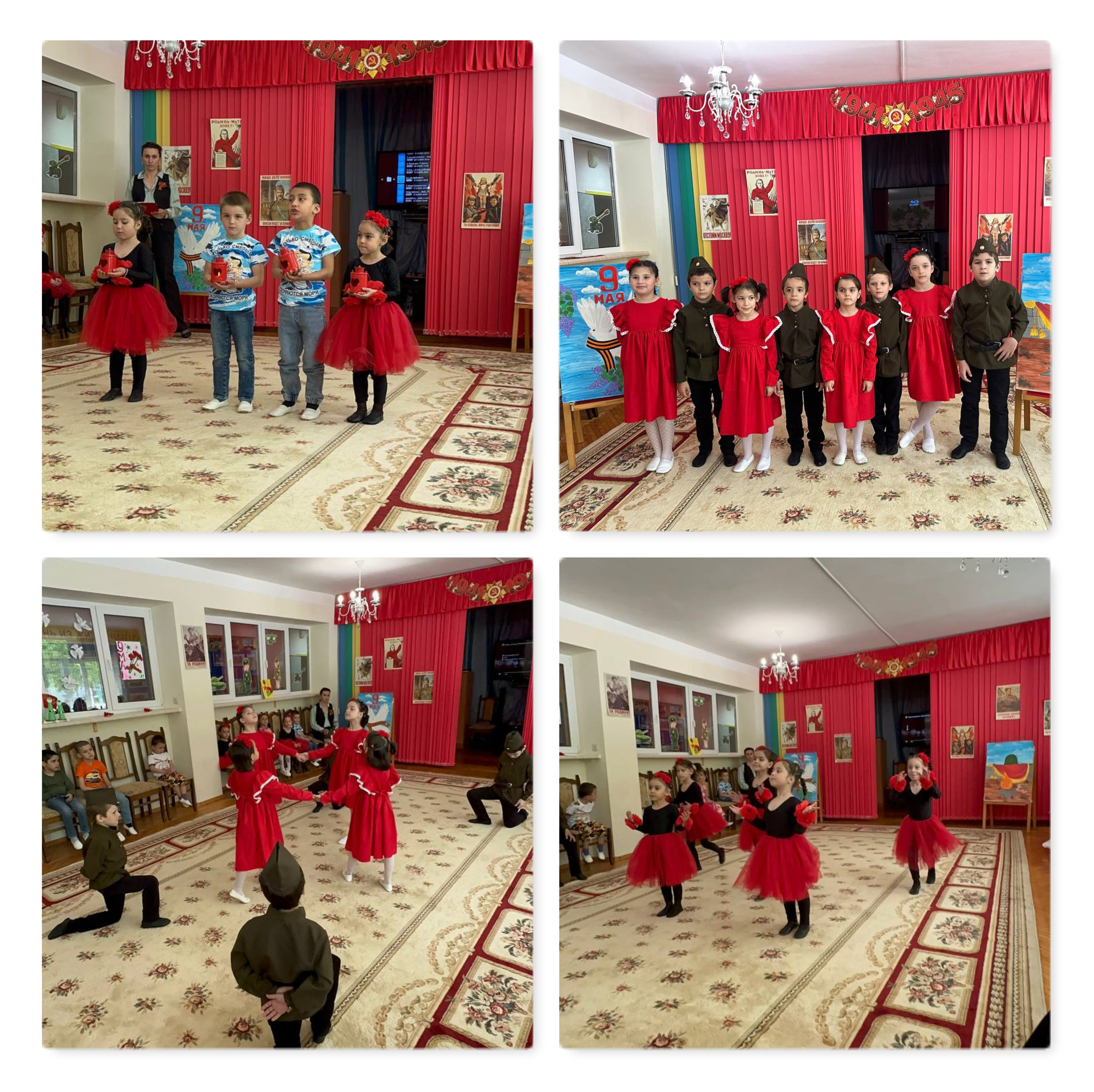 Утренник  «Память сердца» прошел в дошкольном отделении Центра