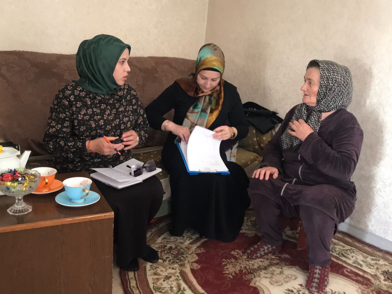 Выезд мобильной бригады в с.Гуни