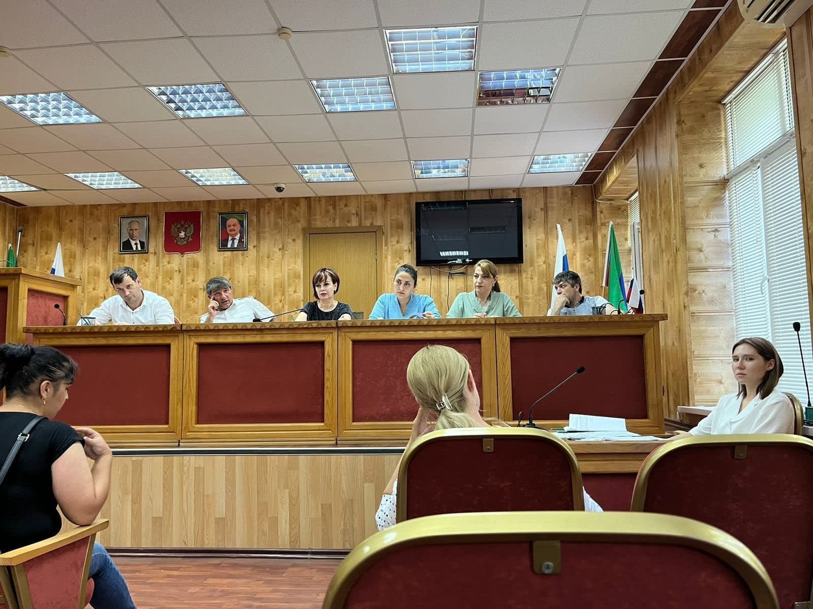 Участие в очередной комиссии КДН и ЗП