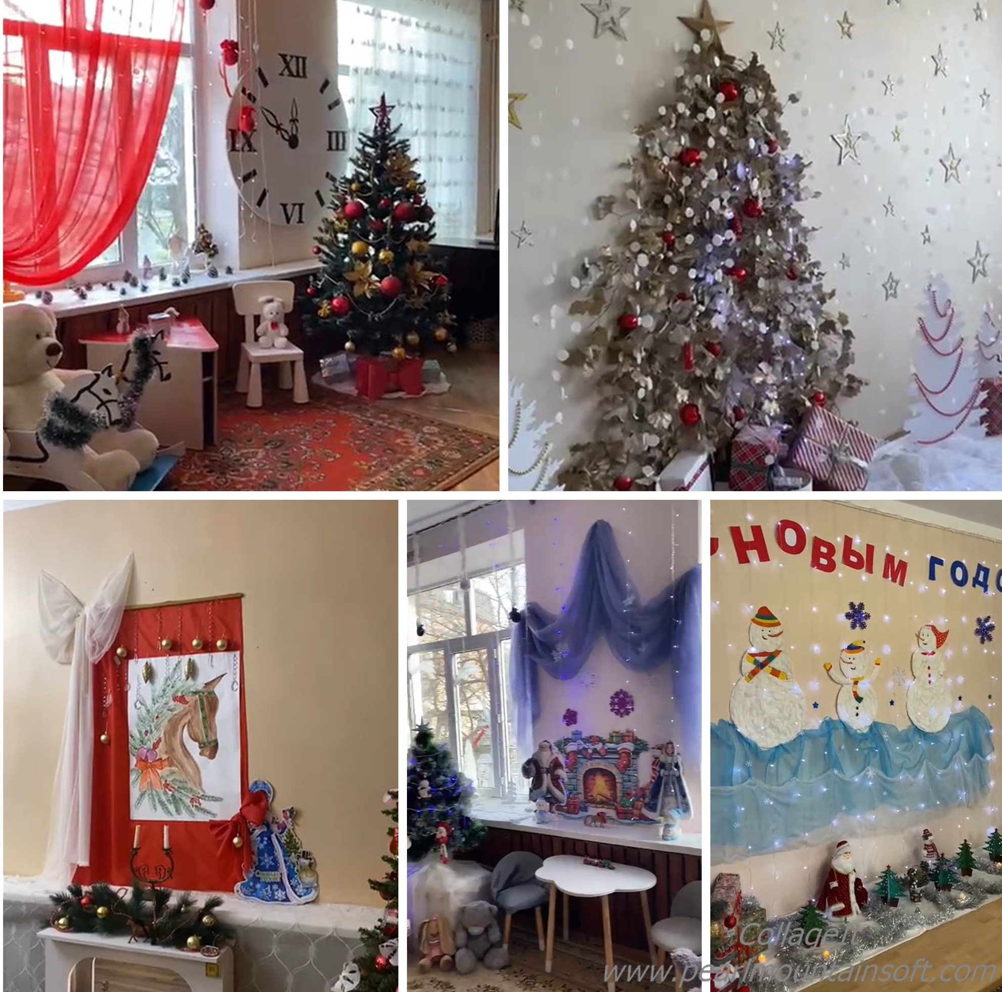 В Центре прошел смотр-конкурс на лучшее новогоднее оформление групп