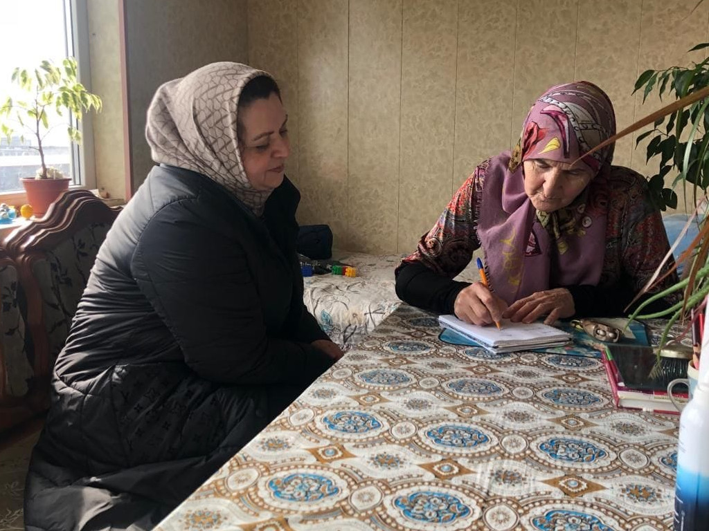 Подворный обход в п.Дубки