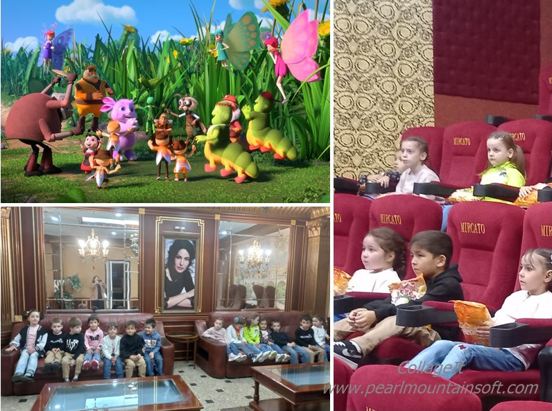 Воспитанники дошкольного отделения посетили кинотеатр «Миркато»