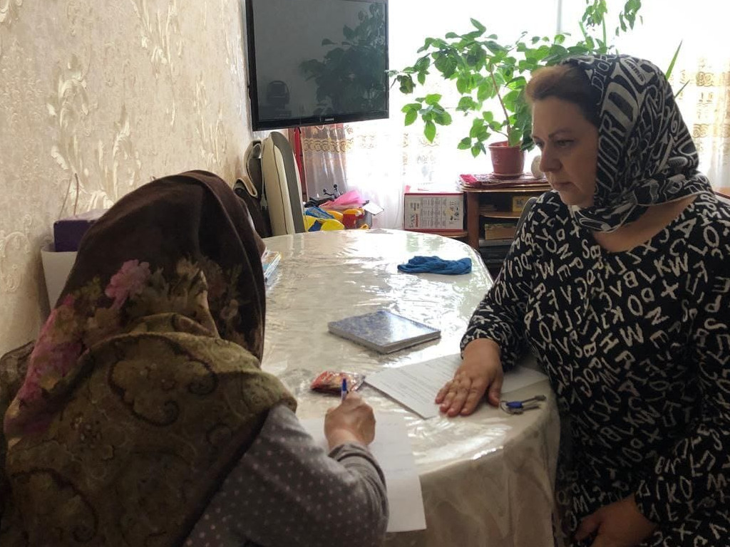 Подворный обход в п.Дубки