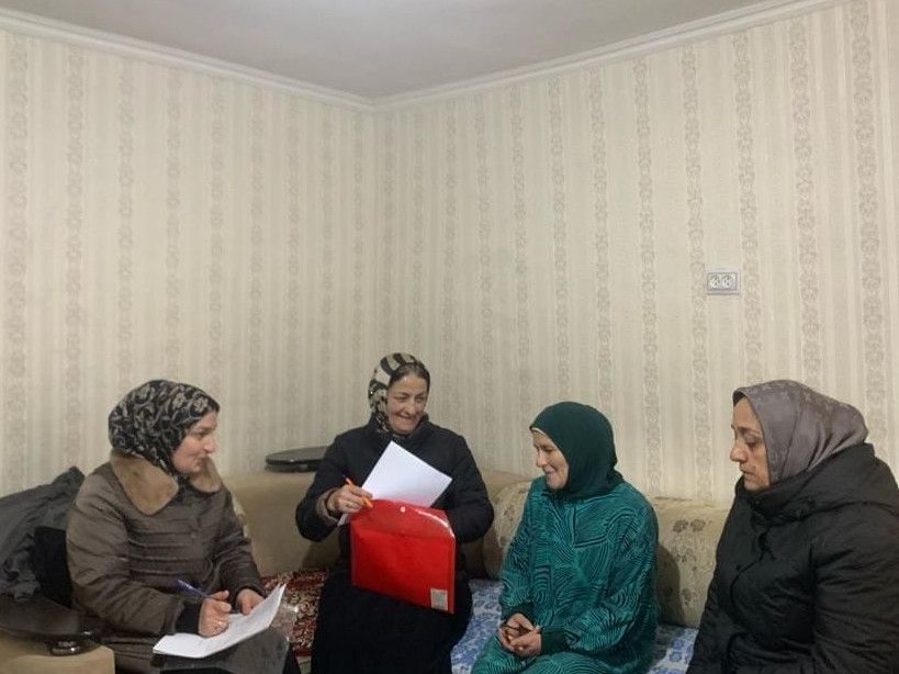 Выезд мобильной бригады в с.Инчха, Гостала