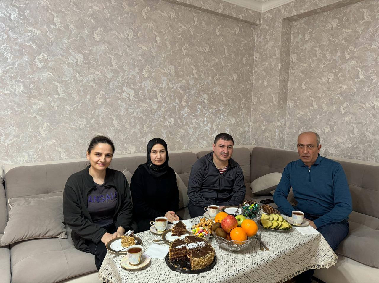 Дербентских ветеранов поздравили с наступающим Днём защитника Отечества