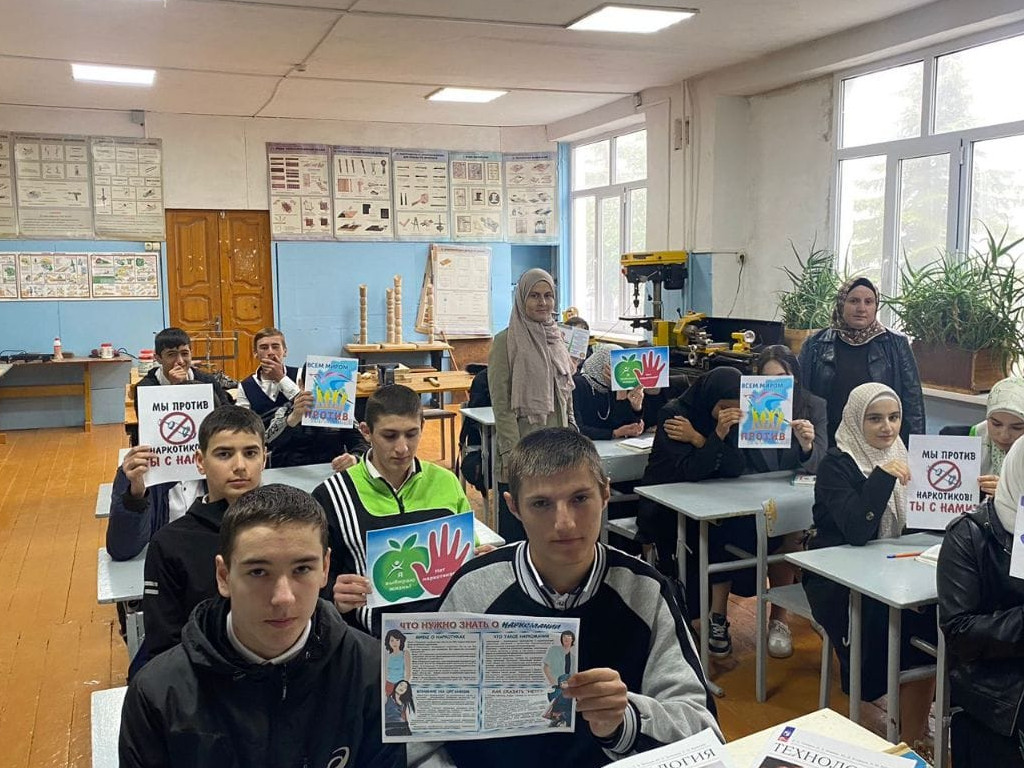 Проведение акции "Я выбираю жизнь"