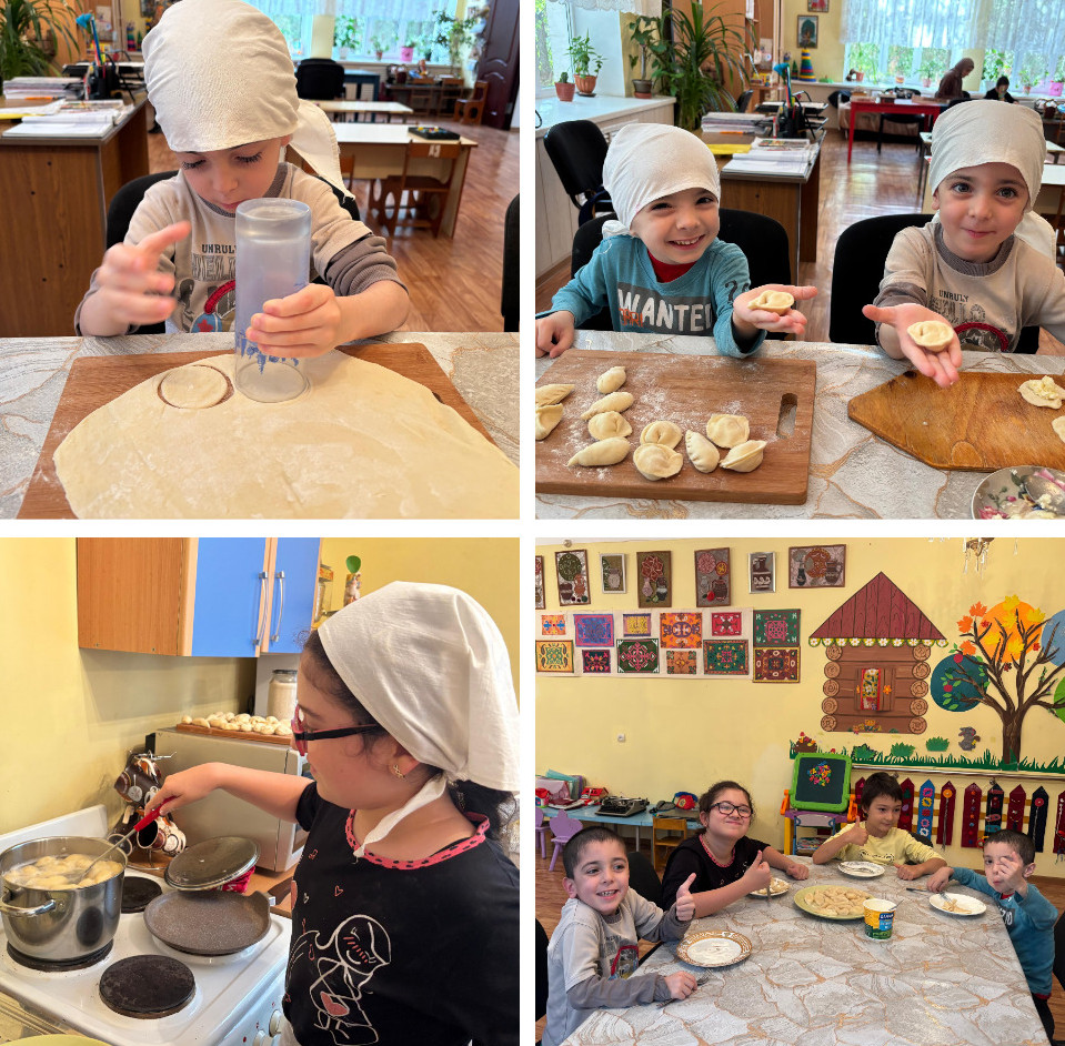 Готовим пельмени.