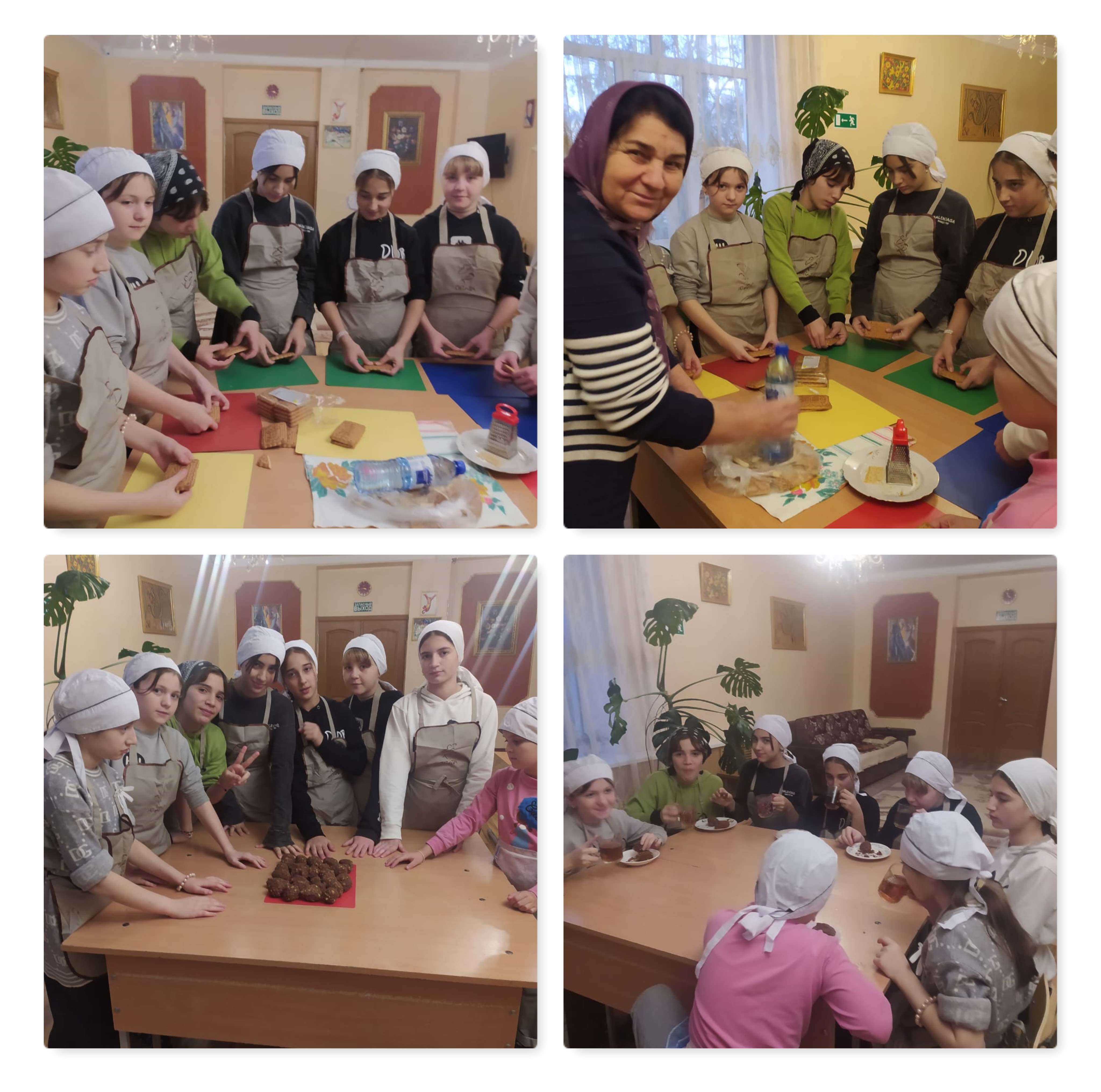 Кулинарное занятие по приготовлению пирожного «Картошка» провели в Центре