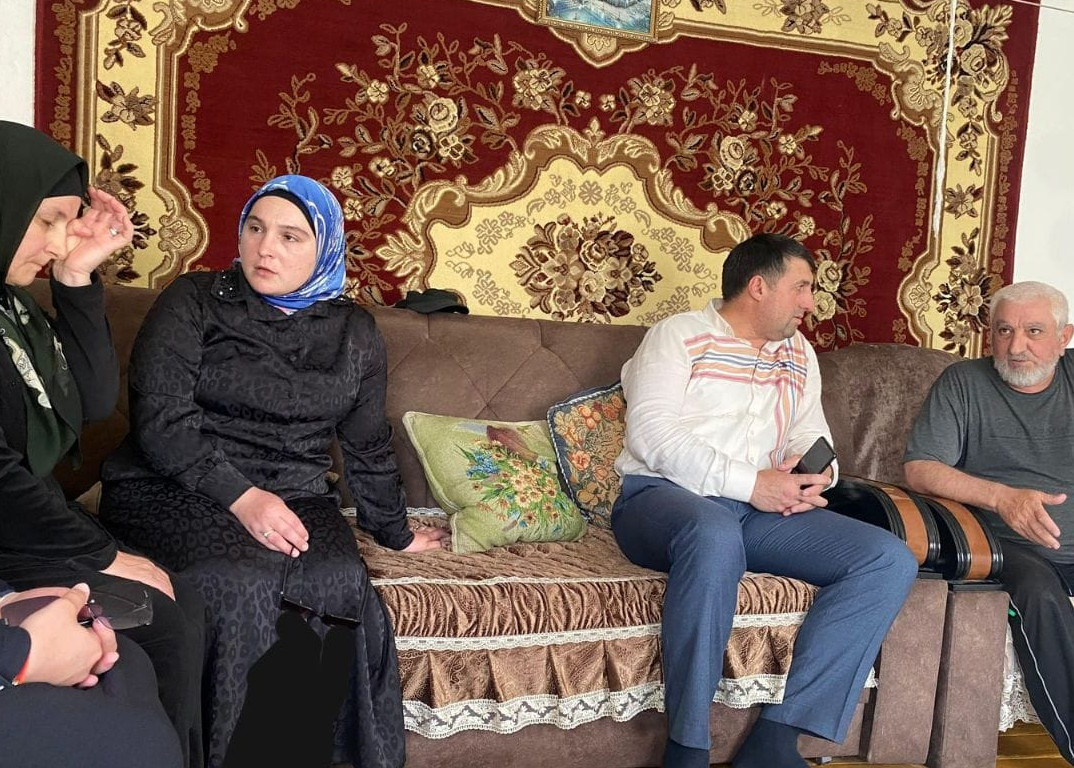 Посещение на дому семью участника СВО