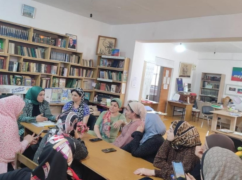 Подворный обход в с.Калининаул