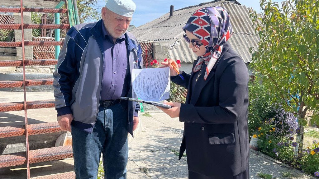 Выезд мобильной бригады в с.Гертма и в с.Хубар