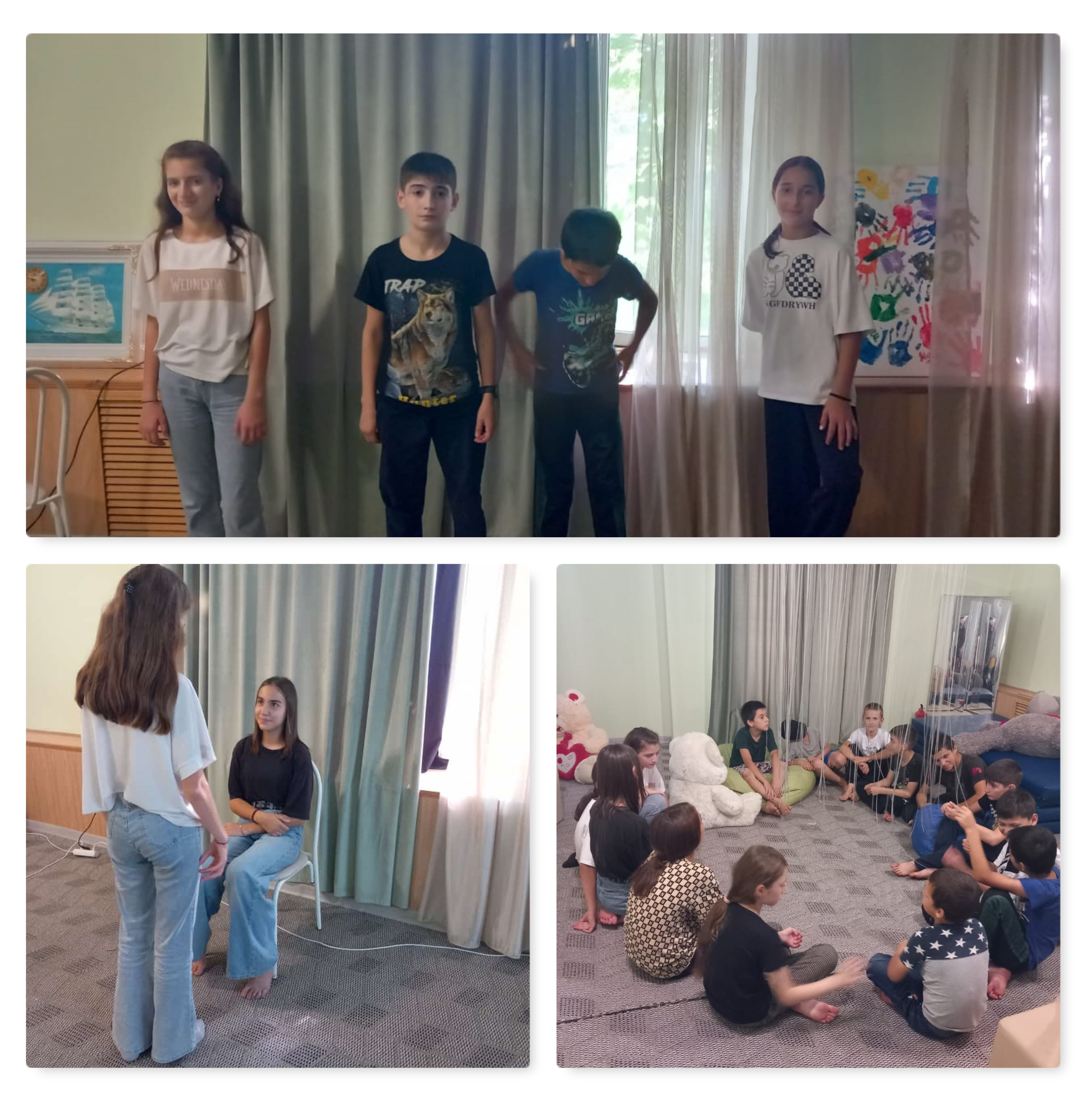 Психологический тренинг «Сплочение коллектива подростков» прошел в Центре