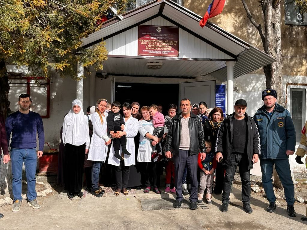 Учения по пожарной безопасности.