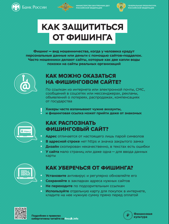 Как защититься от фишинка