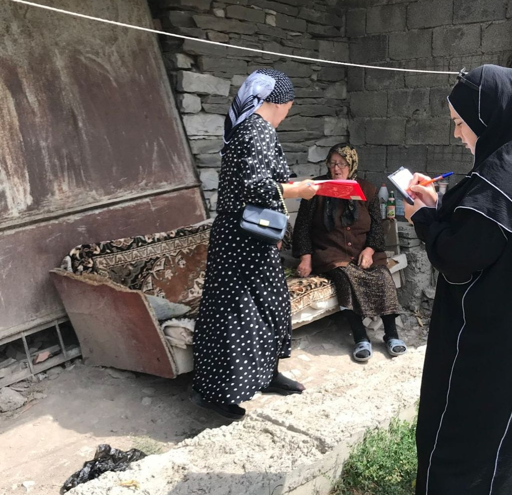 Выезд мобильной бригады в с.Хубар и Гертма