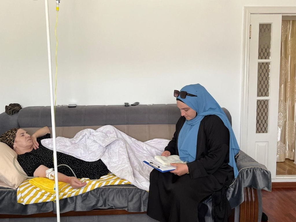 Подворный обход в с.Дылым