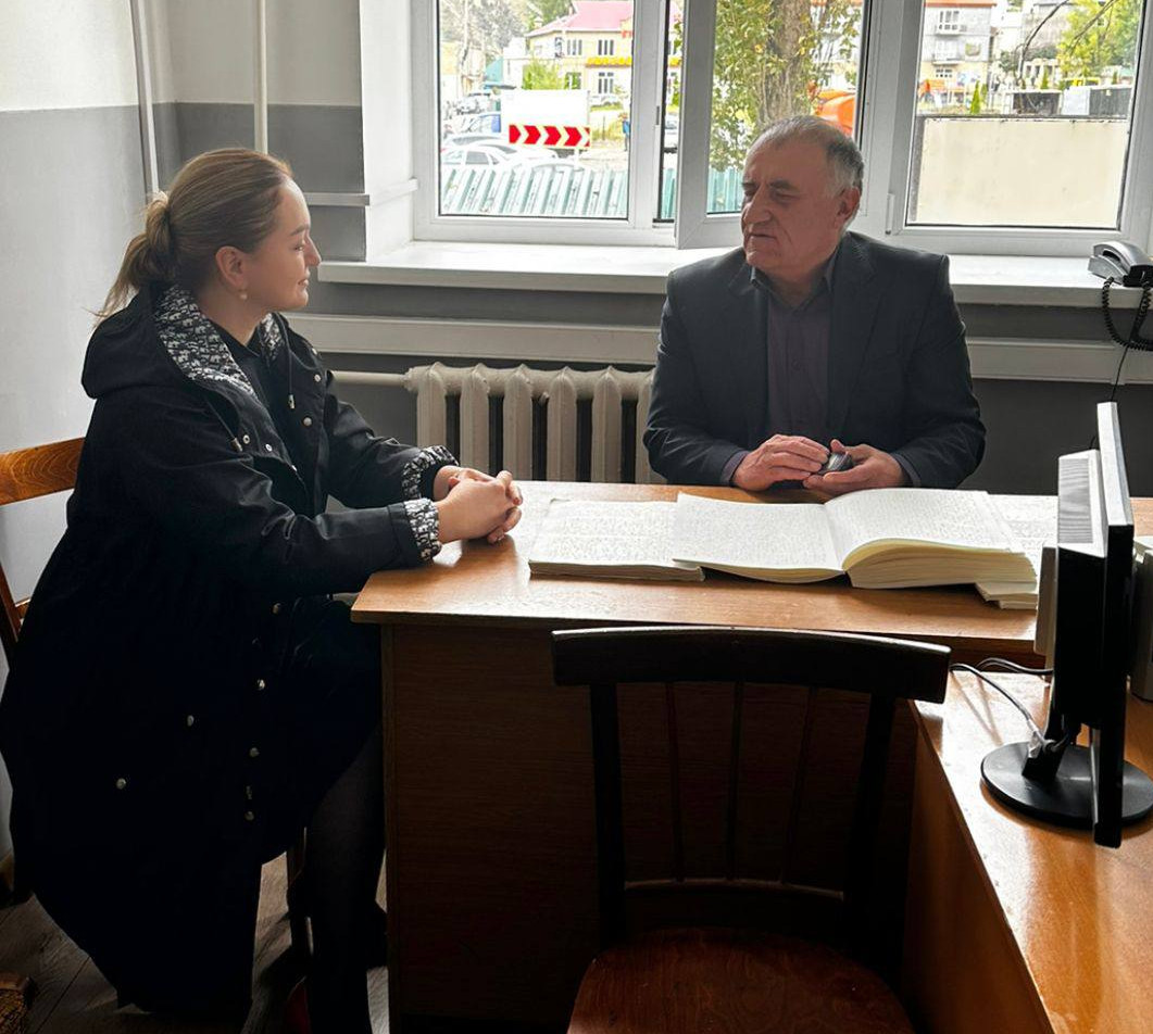 Встреча директора с председателем ВОС по Гунибскому и Чародинскому району