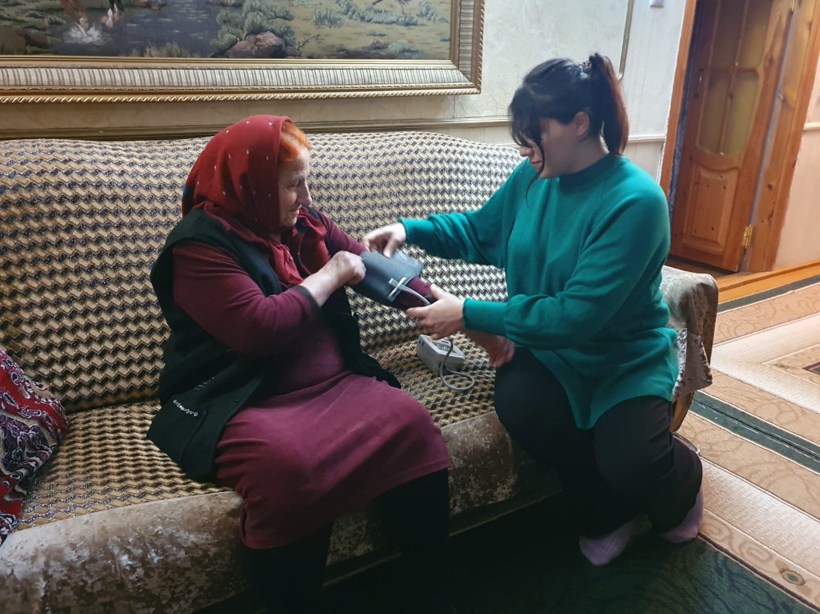 СОЦИАЛЬНЫЙ РАБОТНИК ФАТАХОВА ДИАНА ПОСЕТИЛА ПОДОПЕЧНУЮ