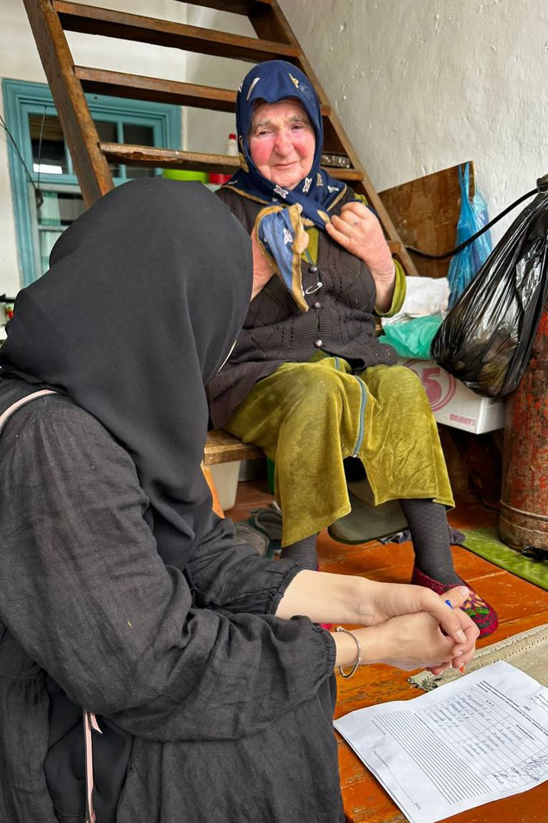 Выезд мобильной бригады в с. Согратль.