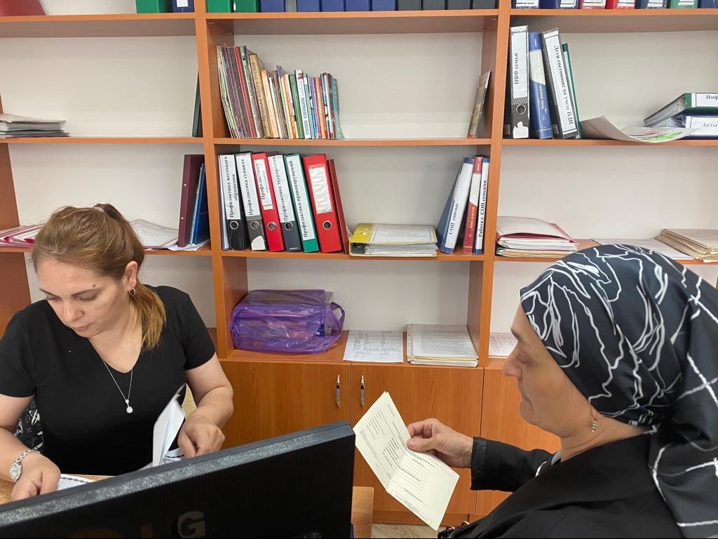 Работа специалиста по работе с семьёй отделения ОСОДиСД