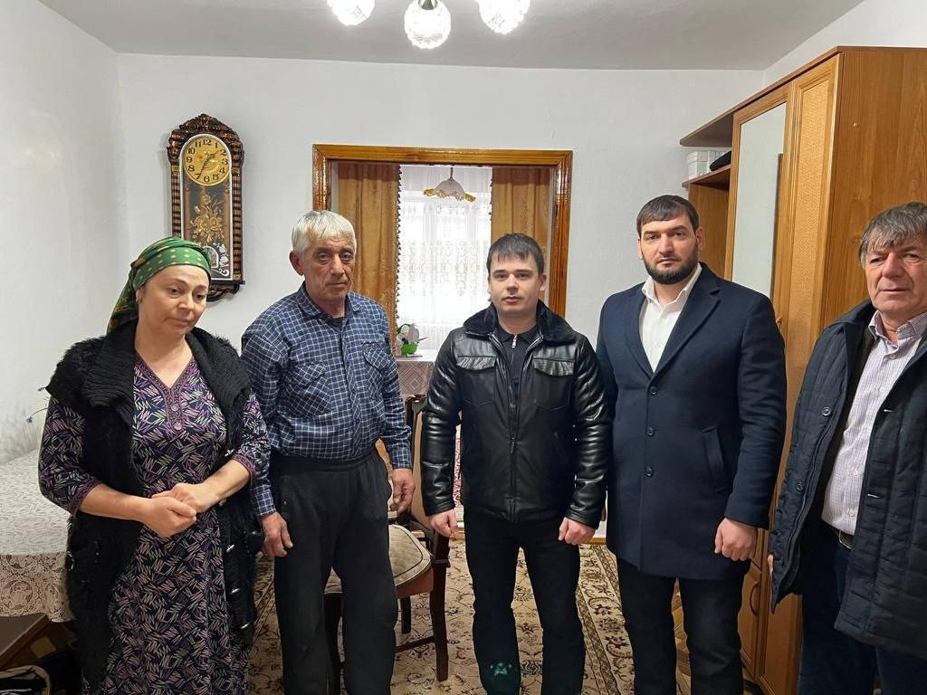 Выезд к семьям мобилизованных граждан