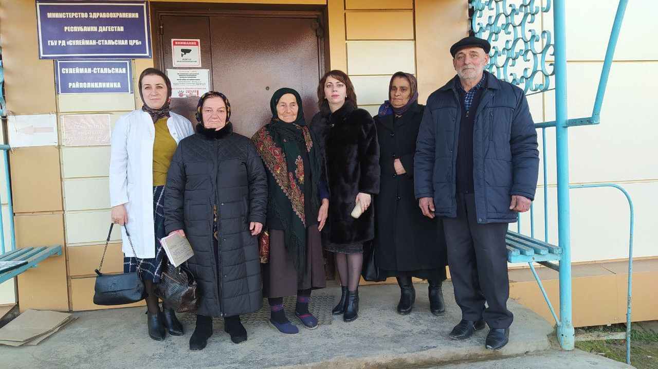 ВЫЕЗД В РАМКАХ НАЦПРОЕКТА "ДЕМОГРАФИЯ" СТАРШЕЕ ПОКОЛЕНИЕ