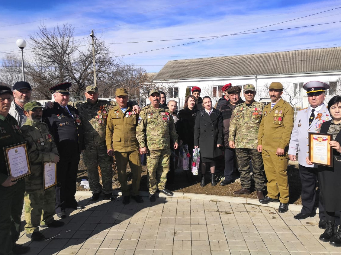УЧАСТИЕ В ПАМЯТНОМ МИТИНГЕ