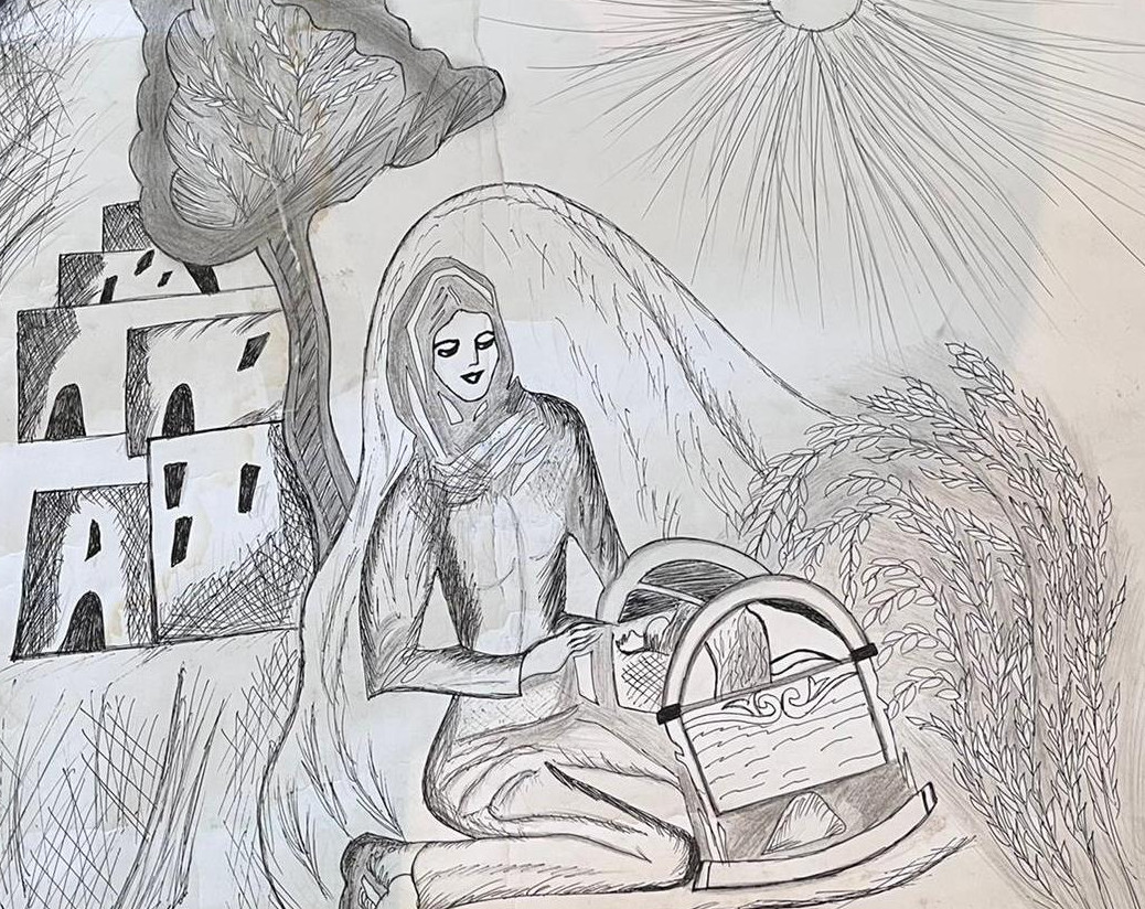 Конкурс детского рисунка, посвященный Дню матери, организовали специалисты Комплексного центра Дахадаевского района