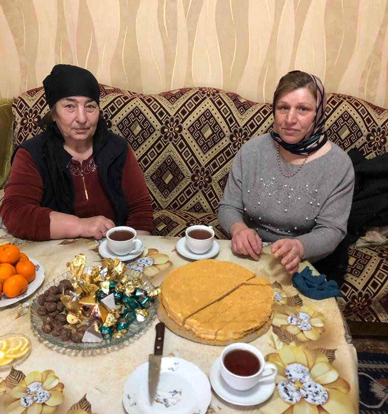 8 Марта соцработники навестили надомно своих подопечных!