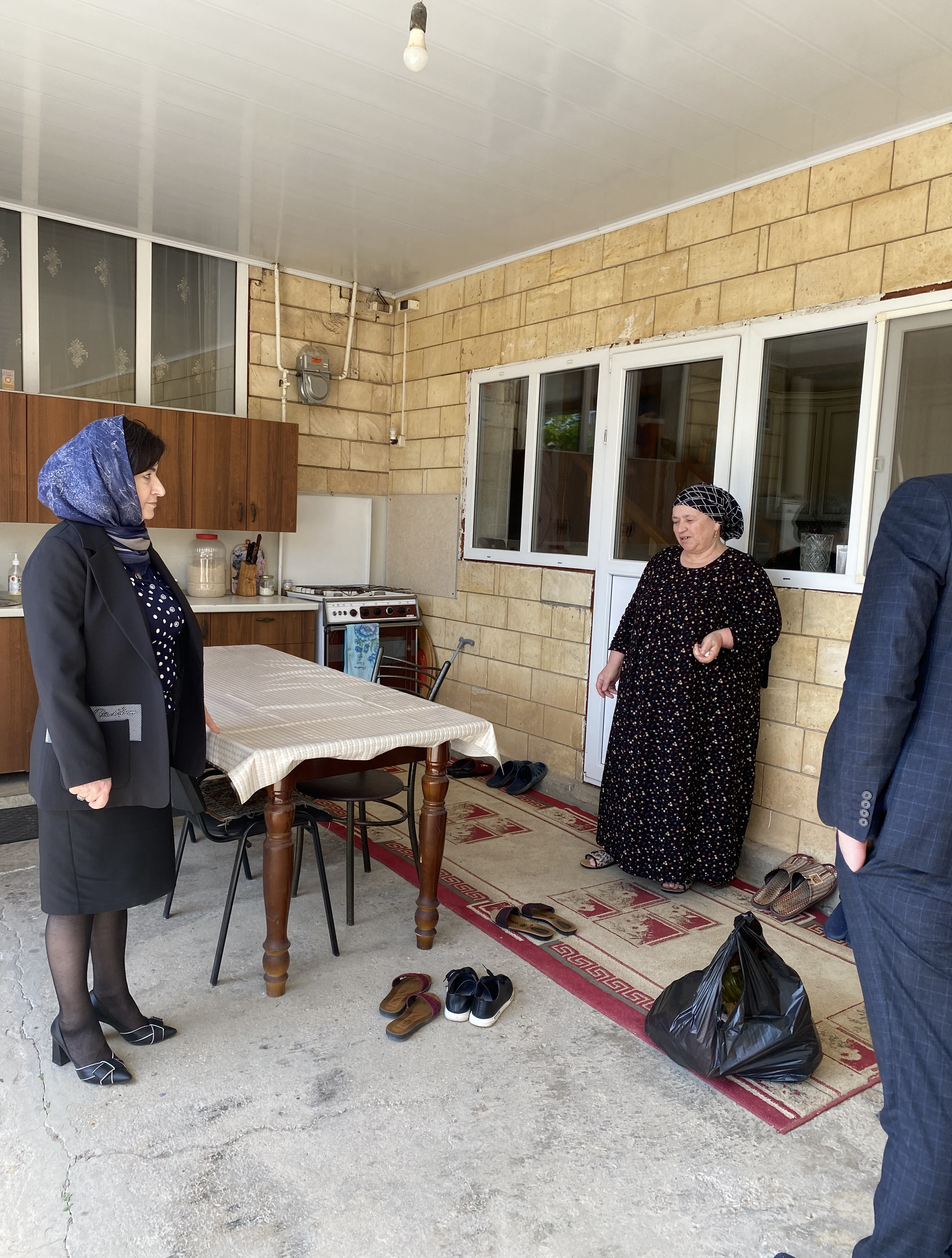 Посещение семей военнослужащих, с целью поздравления их с праздником Победы!