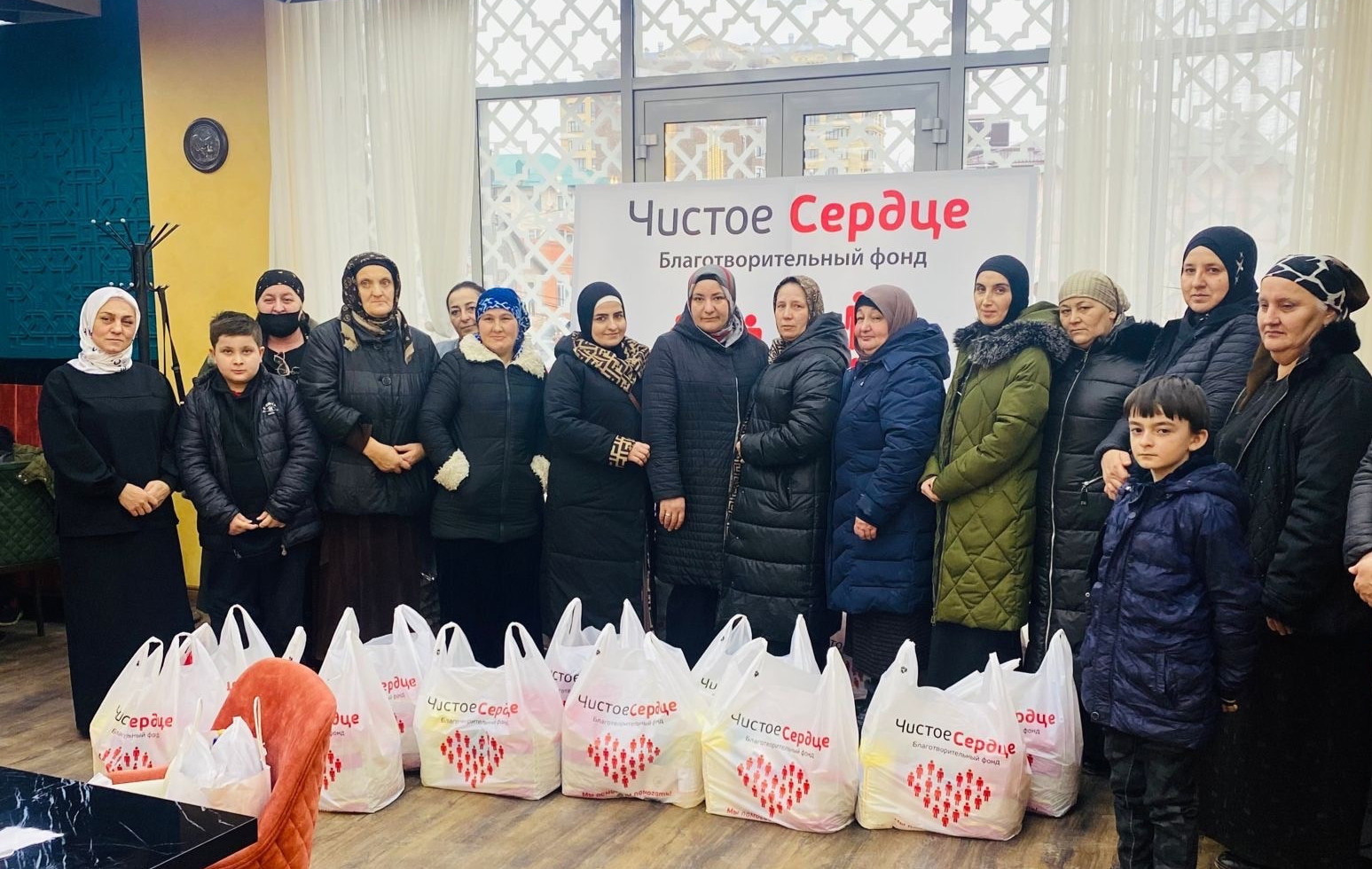 Благотворительное мероприятие к 8 марта