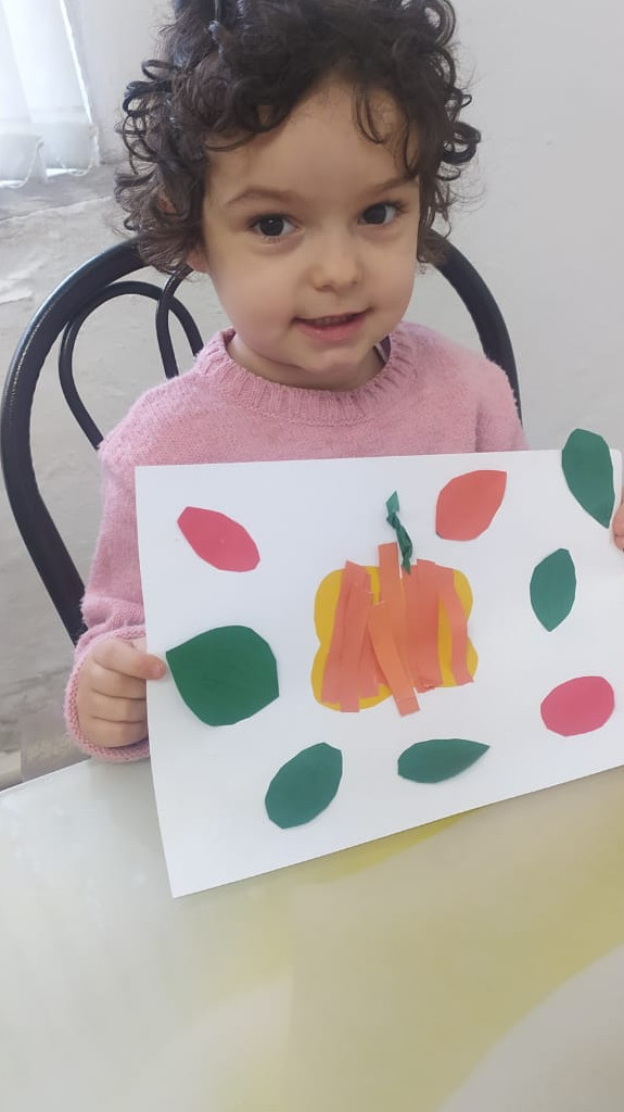 Занятие на тему: "Тыковка".