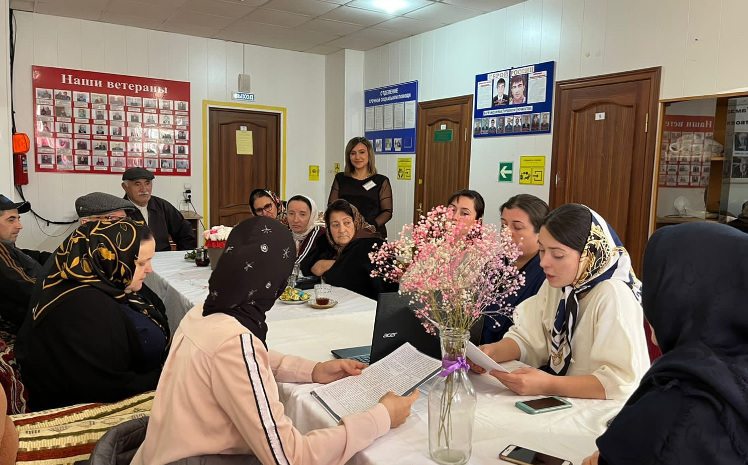 Презентацию по теме: «Путь к здоровью» провели в дневном отделении Центра социального обслуживания Сергокалинского района