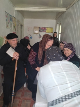 Мобильная бригада центра активно реализуют проект «Старшее поколение»