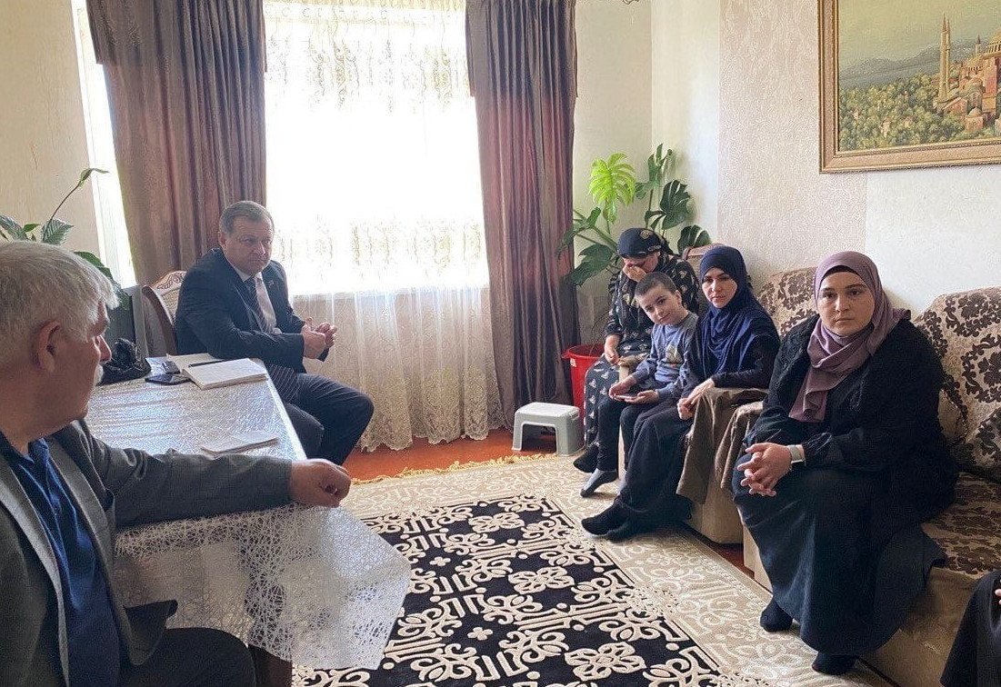 Посещение семьи погибшего участника СВО