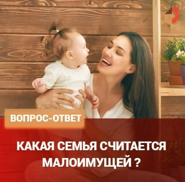 Какая семья считается малоимущей
