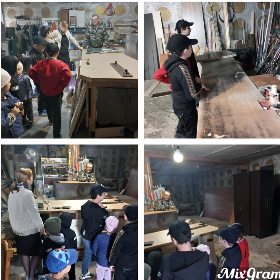 Экскурсия в мебельный цех