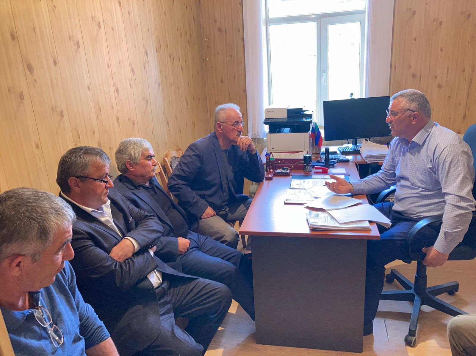 ЗАСЕДАНИЕ КОМИССИИ В ГКУ РД УСЗН в МО"Хивский район"