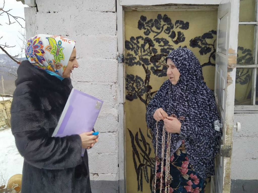 Подворный обход по с.Дылым