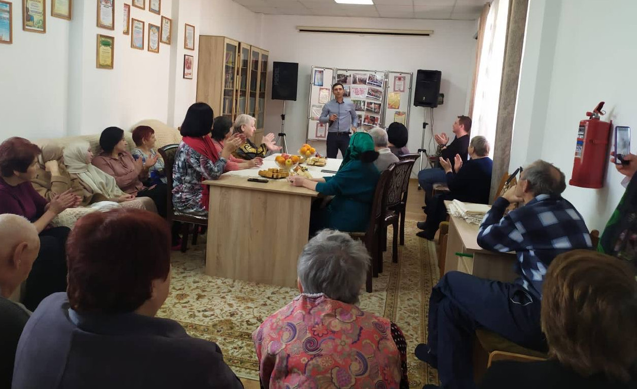 Концертная программа посвящённая Международному женскому дню 8 марта.