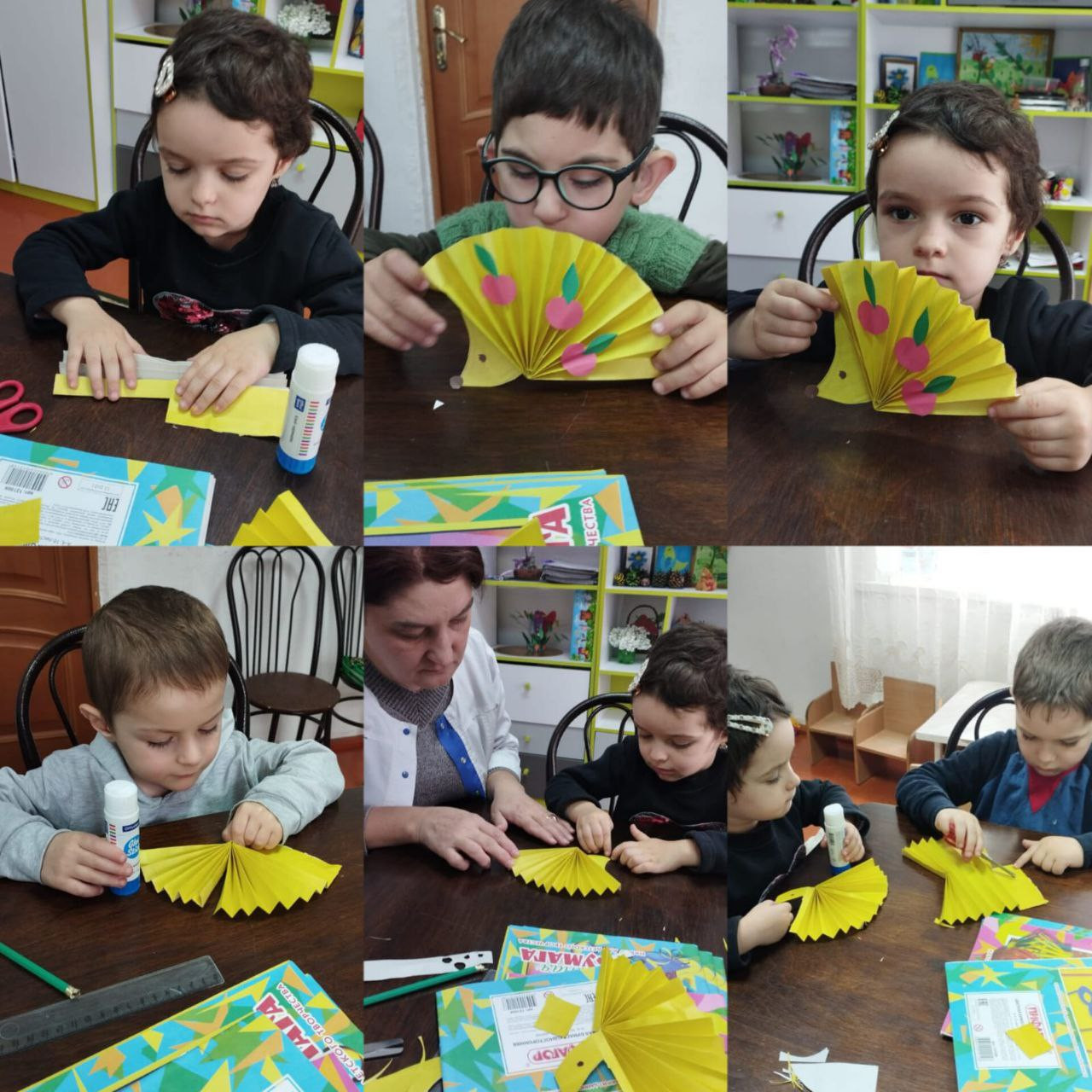 Занятие по аппликации на тему: "Ёжик"