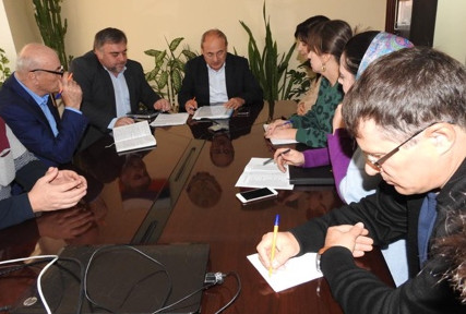 Совещание в Администрации района