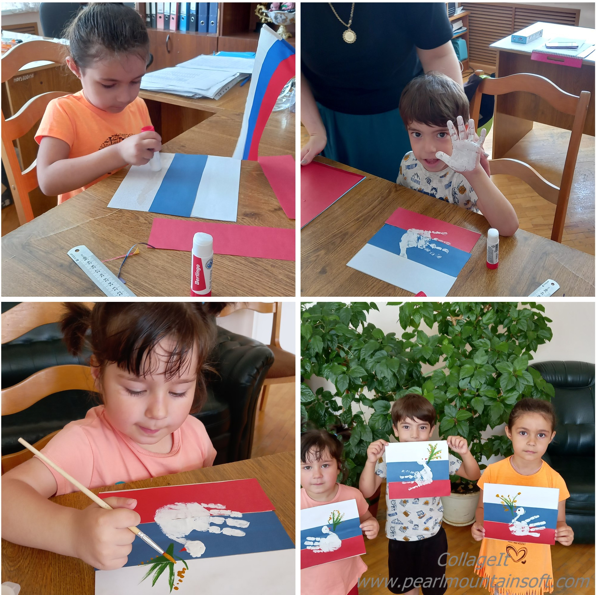 Занятие, посвященное Дню России, прошло в  Реабилитационном Центре