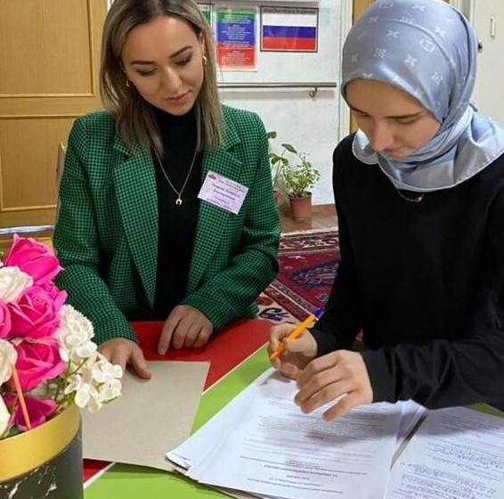 Прием детей.