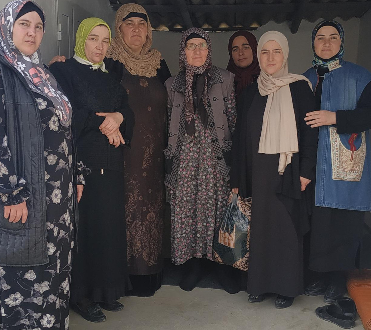 Посещение вдов участников ВОВ